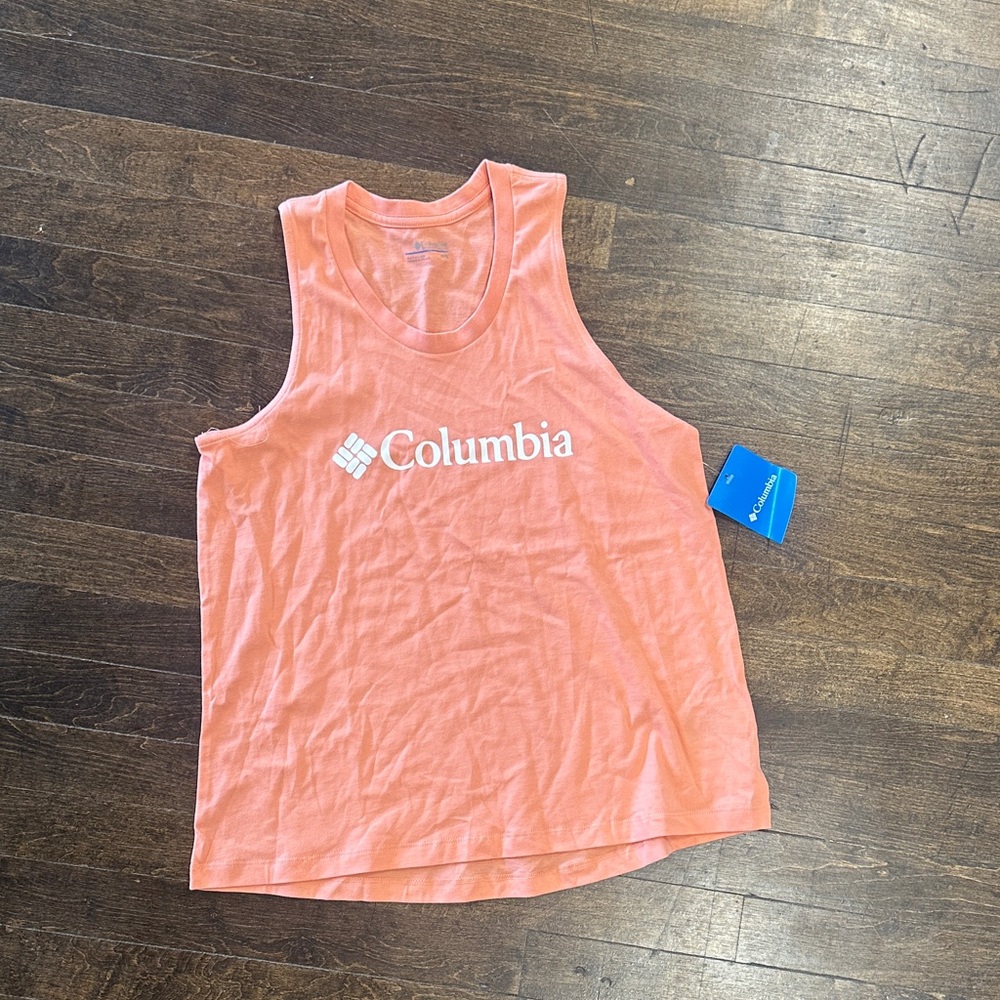 NWT Columbia Women's Peach North Cascades Tank Top Size Medium
